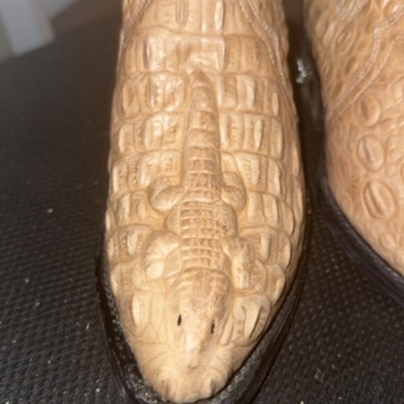 ? El Alacrán de Durango Men’s Crocodile Design Boots main image 6